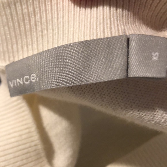 Vince cotton sweater with side tie - Picture 9 of 11